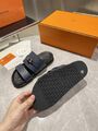 Женские шлепанцы Hermes женский кожа синий r2371130-1-5