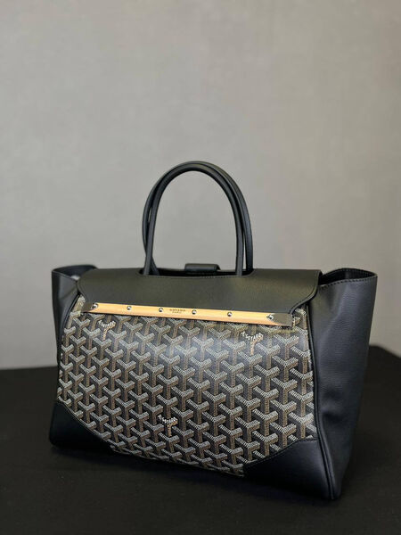 Сумка Goyard женский кожа черный 136211-2