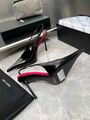Женские туфли Saint Laurent женский кожа черный h8142317-1-7