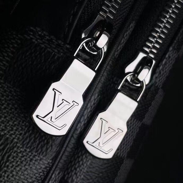Мужская сумка слинг Louis Vuitton мужской кожа черный 96812-3