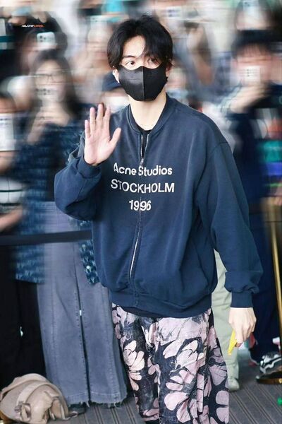 Свитшот на молнии Acne Studios мужской синий t5238135-1-7