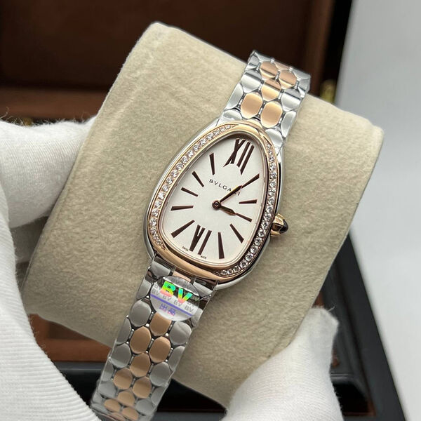 Часы Bvlgari Serpenti Seduttori белый 155560-3