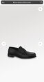 Мужские лоферы Louis Vuitton мужской кожа черный 171306-6