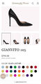 Туфли Gianvito Rossi женский кожа черный 80064-6