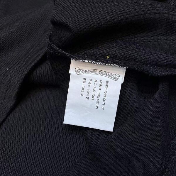Лонгслив Chrome Hearts мужской черный e8039713-1-9