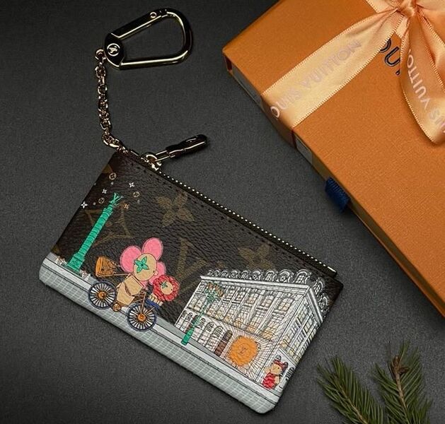Ключница Louis Vuitton женский канва 98223