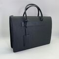 Мужской портфель Prada мужской кожа черный 52105-2