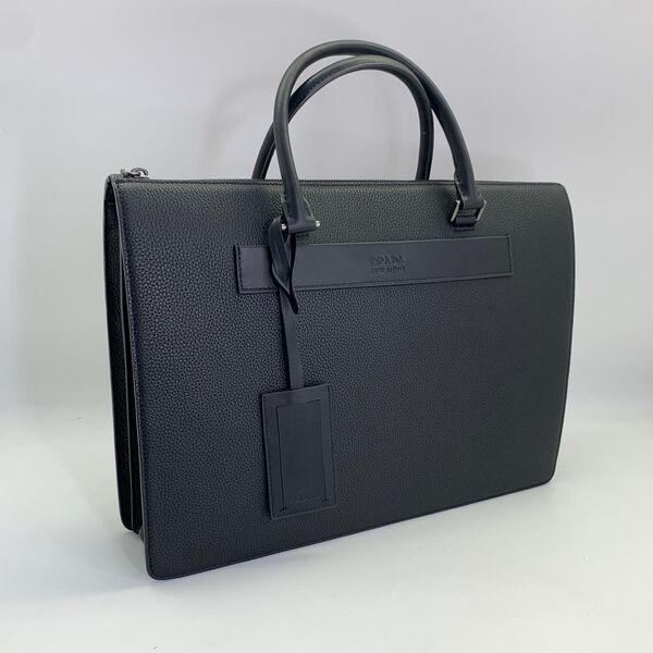 Мужской портфель Prada мужской кожа черный 52105-2