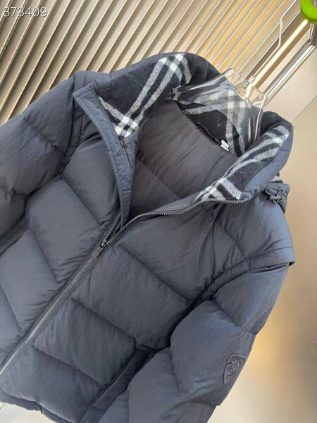 Мужской пуховик Burberry мужской синий 198791-7