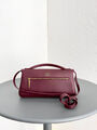 Сумка Balenciaga Bel Air женский кожа бордовый 180856-5