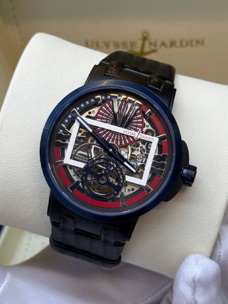 Мужские часы Ulysse Nardin мужской черный l7172748-1-2