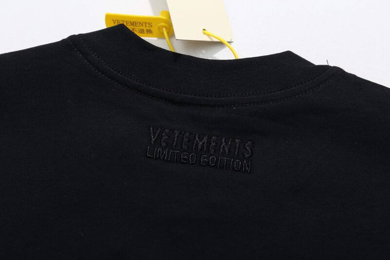 Мужская футболка Vetements мужской черный 173240-5