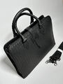 Мужской портфель Bottega Veneta мужской кожа черный 132084-2