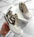 Кроссовки Loewe женский замша графитовый 188965-1