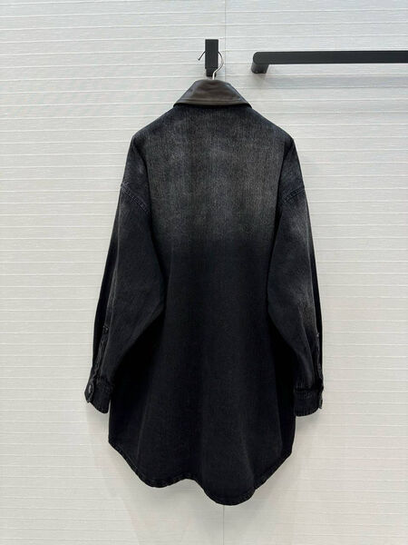 Рубашка Prada женский джинса черный 199164-2