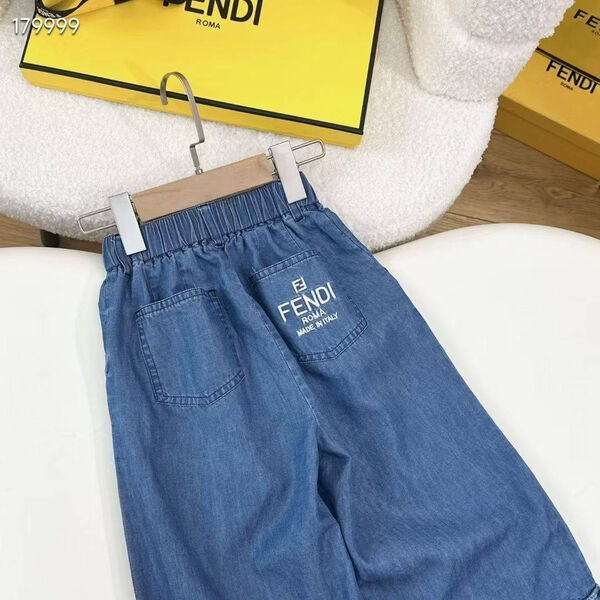 Детские джинсы Fendi джинса синий 182408-4