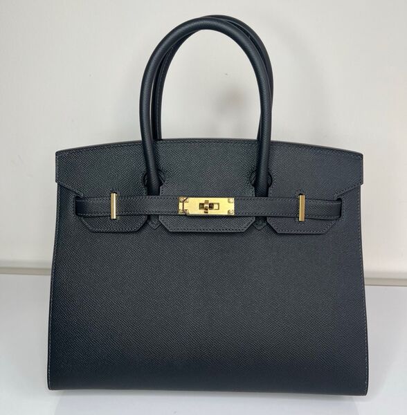 Сумка Hermès Birkin 30 женский кожа графитовый 139367