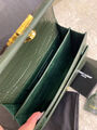 Сумка Saint Laurent Sunset Medium женский кожа болотный 97019-2