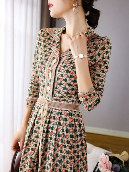 Платье Gucci женский разноцветный 159409-5