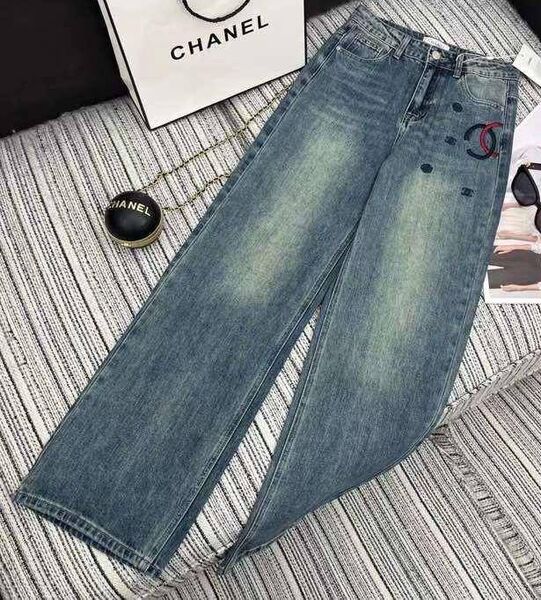 Джинсы Chanel женский джинса синий 164791