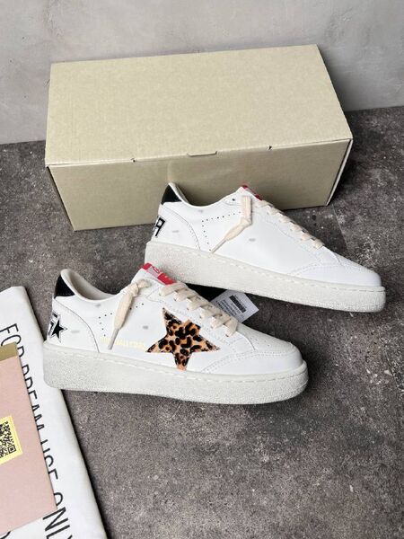 Женские кеды Golden Goose женский кожа белый r2550138-1-7