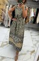 Платье Loro Piana женский болотный 154893