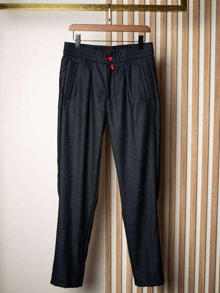 Мужской костюм Kiton мужской черный 173499-4