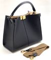 Сумка Fendi женский кожа черный 98556-1