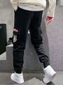 Мужские брюки Louis Vuitton мужской черный h6001345-1-9
