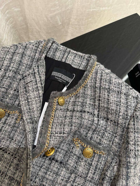 Пиджак Chanel женский графитовый 159765-6