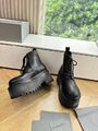 Ботинки Balenciaga Strike Platform женский кожа черный T761469-1-3