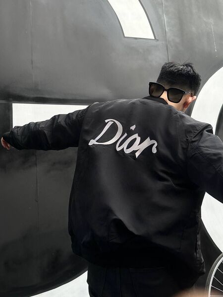 Мужской бомбер Christian Dior мужской черный q4322756-1-3