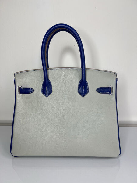 Сумка Hermès Birkin 30 женский кожа графитовый 139368-3