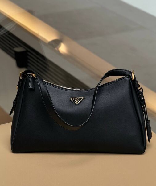 Сумка Prada женский кожа черный 158389-3