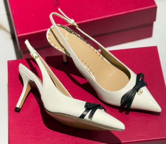 Туфли Valentino женский кожа белый 174253