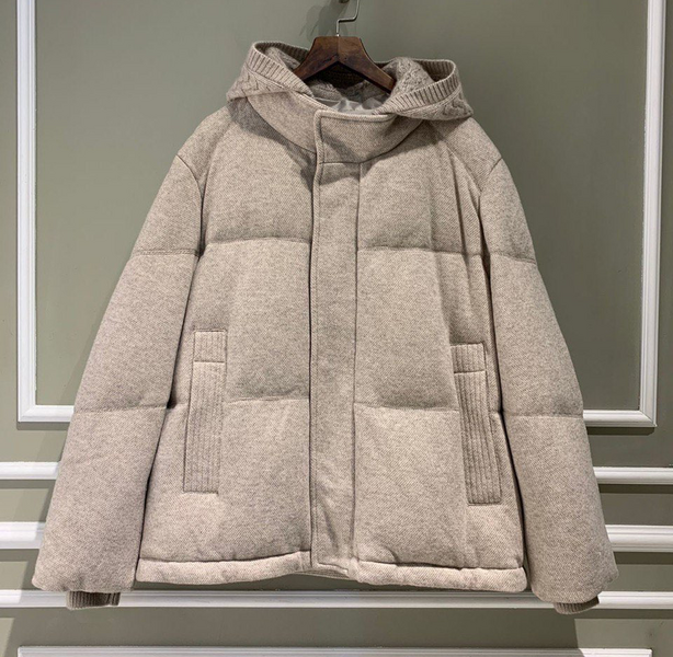 Пуховик Loro Piana женский бежевый 62817