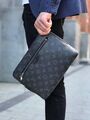 Клатч мужской Louis Vuitton мужской канва графитовый 26215-2
