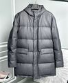 Мужской пуховик Loro Piana мужской графитовый 165381-1