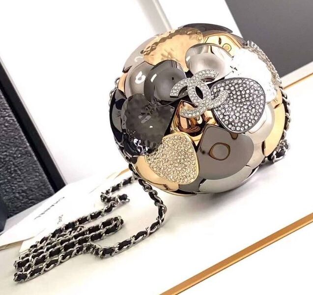 Сумка Chanel женский бронзовый 170446