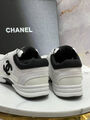 Кроссовки Chanel женский замша белый 180658-5