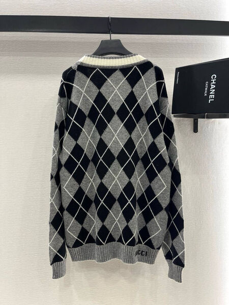 Кардиган Gucci женский вязаная ткань черный 199132-2