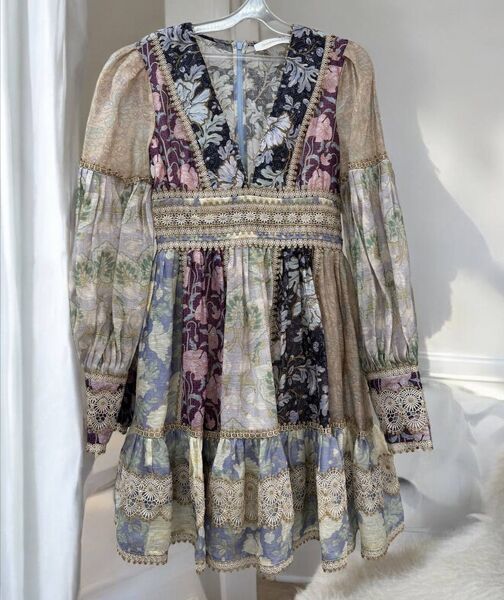 Платье Zimmermann женский графитовый 156202