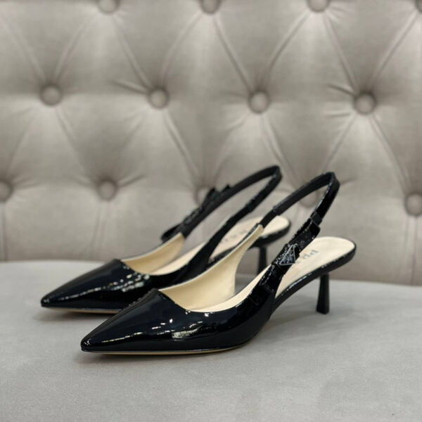 Туфли Prada женский кожа черный 134875-3