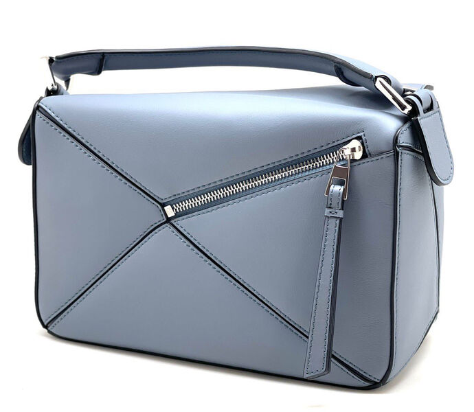Сумка Loewe женский кожа бирюзовый 102775-3