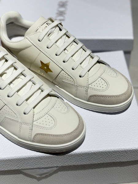 Кеды Christian Dior женский кожа белый 148032-4