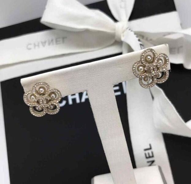 Серьги Chanel бронзовый 70556-2