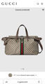 Дорожная сумка Gucci мужской кожа бежевый 167105-3