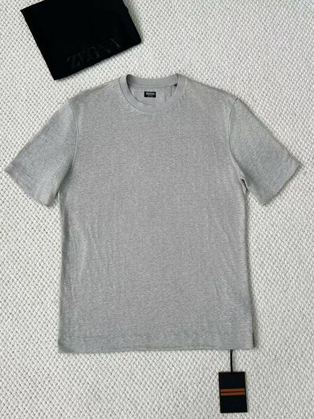 Мужская футболка Zegna мужской графитовый 181088-5