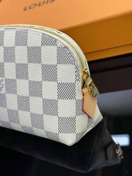 Косметичка Louis Vuitton женский канва графитовый 139709-2
