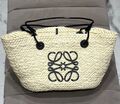 Сумка Loewe женский солома белый 117491-1